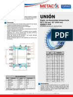 Union Rigida de Desmontaje Autoportante