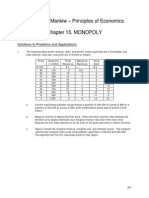 Man Kiw Chapter 15 Solutions Problems