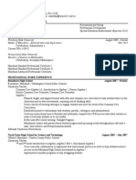 Dana Small Practicum Resume