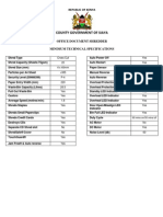 County Government of Siaya: Office Document Shredder Minimum Technical Specifications