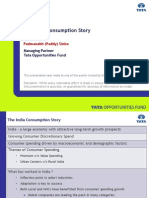India Consumption Story