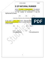 Natural Rubber and Vulcanisation