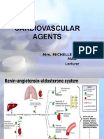 Cardiovascular Agents: Mrs. Michelle A. Iduria, RN, MAN Lecturer