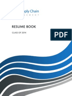 MIT - SCM Resume Book 2014 PDF