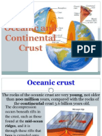 Oceanic and Continental Crust