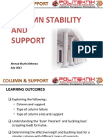 Column Stability Supports