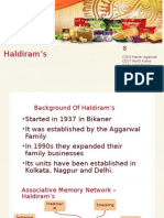 Haldiram's PPT Template