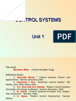 Control Systems Basics