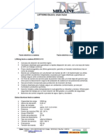 Hoja Técnica Tecle 2 Ton (Polipasto)