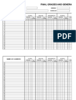 Grade 4-6 - Summary Final Grades