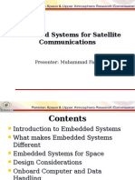 Embedded Systems For Satellite Comm - Keynote Speech