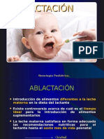 Ablactacion