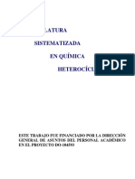 Libro Nomenclatura Química Heterocíclica