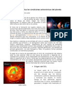 Bloque LL Explica Las Condiciones Astronomicas Del Planeta