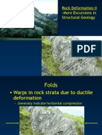 Rock Deformation II - More Excursions in Structural Geology