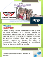 Ra 10627 Anti Bullying