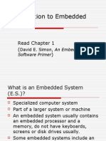 Ch1 Introduction To Embedded Systems