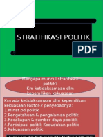 Stratifikasi Politik