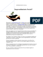 Emprendimiento Social