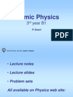 Https Www2.physics - Ox.ac - Uk Sites Default Files 2011-10-19 Atomic Physics Lectures 1 8 09 PDF PDF 18283 PDF