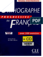 Orthographe Progressive Intermediare