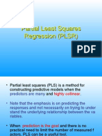 Partial Least Squares Regression (PLSR)