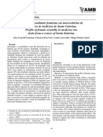 Perfil Da Sexualidade Feminina em Universitárias de Um Curso de Medicina de Santa Catarina.