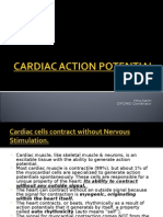 Action Potential of Cardiac Muscles