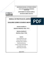 Manual de Prácticas Química Analítica 2