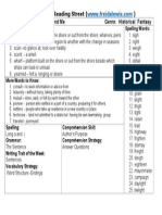 Lewis and Clark Skills Sheet