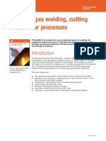 Safety in Gas Welding & Cutting Process PDF