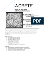 Duracrete: Reducing Enhancing 3-Dimensional