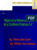 Refineria de Plata Minera Poderosa