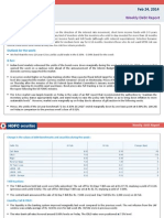 Retail Research: Weekly Debt Report