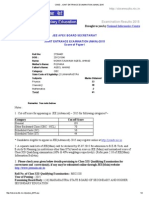 Cbse - Joint Entrance Examination (Main) - 2015