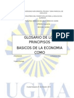 GLOSARIO Economia