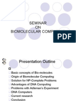 Bio Molecular Computing