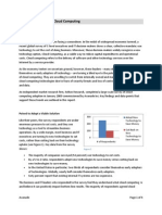 2009 Global Survey of Cloud Computing: Executive Summary