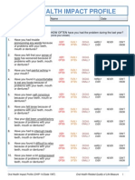 7b Oral Health Impact Profile