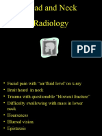 Headand NeckNeck and Head Radiology