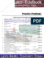 Unit Dimensions and Measurement (Practice Problem) - R