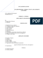 Civil Air Regulations Part 3-Airplane Airworthiness-Normal, Utility