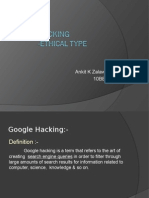 Google Searching Hacking