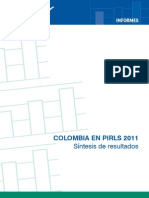 Informe de Resultados de Colombia en PIRLS 2011