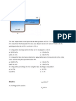 Problem:: 1. Discharge of The Section