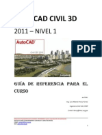 Manual Civil 3D Nivel I PDF