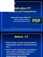 Multi-Slice CT: Principles and Perspectives