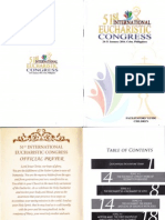 51st International Eucharistic Congress Facilitators' Guide For Childre