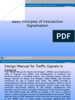 Basic Principles of Intersection Signalisation