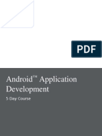 Android Application Development Outline